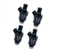 Buse D'injecteur Pour BMW E36 E46 SÉRIE 3 316i 318i 318ti | Pour 318is 184S1 164E1 164E2 1993-2000 2001 2002 2003 2004 2005 4 Pièces Injecteur Carburant 1247931 13641247931