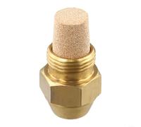 Buse d'injecteur pour brûleur à huile avec angle de pulvérisation de 60 degrés et construction en laiton (0,6 à 60°)