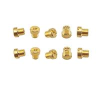 Buse d'injecteur principale NC T6 6 mm adaptée pour DELLORTO FHBB OVC PHBE PHBH PHBL PHBN PHF PHM PHSB PHVA PHVB SHB VHSA VHSB VHSC VHSH VHST Main Jet (150. 152. 155. 158. 160. 162. 165. 168. 170. 172
