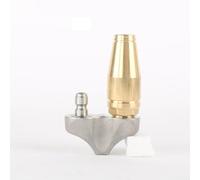 Buse d'inversion turbo pour nettoyage des canalisations de nettoyeur haute pression, fabriquée en laiton et acier inoxydable de qualité supérieure pour une utilisation à long terme (1/4)
