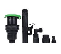 Buse d'irrigation de jardin, Valve d'admission d'eau, équipement d'irrigation, fournitures de jardin (Ensemble de 5 pièces 1 pouce mâle)