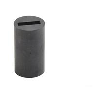 Buse en carbure de bore pour sableuse à air - Embout carré plat de 35 x 20 mm avec alésage de 15 x 4 mm, buse de sablage super haute dureté (1 pièce)