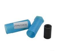 Buse en carbure de bore pour sableuse à air, pointe plate carrée de 35 x 20 mm, taille d'alésage de 15 x 4 mm, haute dureté et résistance, faible conductivité thermique