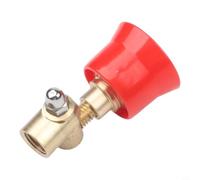 Buse en cuivre agricole réglable avec rotation à 180 degrés pour pulvérisation de jardin haute pression et systèmes d'irrigation agricole Couleur rouge (M)