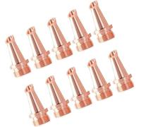 Buse en cuivre pour pistolet de soudage au laser à main, conception d'alimentation en fil pour les opérations de soudage lisse B model Welding Wire 1.6mm 10 pièces