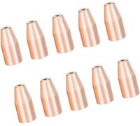 Buse en cuivre pour pistolet de soudage au laser à main, conception d'alimentation en fil pour les opérations de soudage lisse Wire guide nozzle 2.0mm 10 pièces