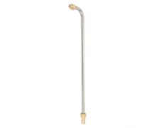 Buse en forme de U à 30 degrés 90 degrés pour nettoyeur haute pression pour lance améliore la portée et la couverture sur les surfaces verticales et sous les véhicules en acier inoxydable (35 cm-90)