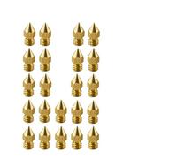 Buse en Laiton entièrement métallique MK8 V6, extrudeuse à tête J Hotend for 1,75 mm A8 Crea-lity CR-10 Ender 3 MK8 Makebot, Kits de pièces d'imprimante 3D, 22 pièces(M8Kit B,for 3.0mm Filament)