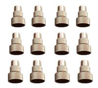 Buse en laiton réglable, adaptée aux herbicides, engrais; Convient à l'arrosage de l'agriculture, de la pelouse, du jardin ou des légumes (10pcs) Round adjustable nozzle 20pcs