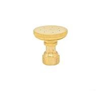 Buse en laiton réglable haute pression avec 7 trous pour tuyau M14, convient pour l'irrigation et la pulvérisation dans les espaces verts agricoles et publics (buse coudée)