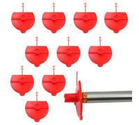 Buse en mousse de polyuréthane - 4,8 cm de longueur x 3,7 cm de largeur Kit de remplacement de buse de pulvérisation 10 pièces ensemble d' de ventilateur plat | Accessoires pour applicateurs de