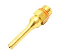 Buse fine à colle chaude en cuivre avec boule en acier anti-goutte pour entretien et réparation du pulvérisateur de colle (50 x 2 mm)