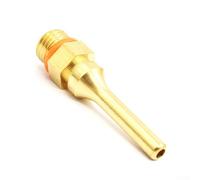 Buse fine à colle chaude pour pulvérisateur de colle, buses en tube de cuivre 34-100 mm, outil de réparation de rechange avec boule en acier anti-goutte, 1 pièce (50 x 3 mm)