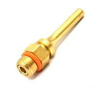 Buse fine à colle chaude pour pulvérisateur de colle, buses en tube de cuivre 34-100 mm, outil de réparation de rechange avec boule en acier anti-goutte, 1 pièce (50 x 2 mm)