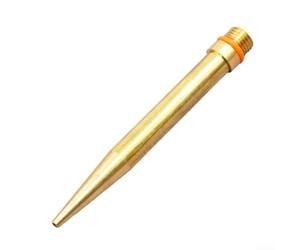 Buse fine de rechange pour colle chaude 34 x 2 0 mm Tube en cuivre pour pulvérisateur de colle avec boule en acier anti-goutte (100 x 2,0 mm conique)