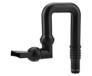 Buse Flexible de Sortie d'eau en Forme de U pour Aquarium, Direction D'écoulement Réglable, Matière Plastique Durable, 1 unité