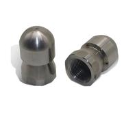 Buse haute pression 7 trous 3 pièces, acier inoxydable 201, 10L/min, nettoyage de pipeline Buses