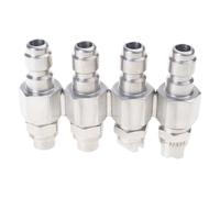 Buse haute pression à changement rapide, débit de 4 GPM, design étanche pour nettoyeurs haute pression professionnels et systèmes de nettoyage, buse en acier inoxydable avec poignée en J