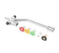 Buse Haute Pression Acier Double Sortie Eau Buse Haute Pression Nozzle*5)