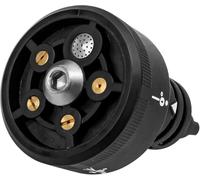 Buse haute pression multifonction 5 en 1 - Accessoire de nettoyage universel pour terrasses, chemins et surfaces pavées - Noir