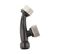 Buse haute pression pour tuyau d'arrosage 1 à 3 trous, tête de pulvérisation en métal pour irrigation, jardin, terrasse, refroidissement, serre, noir, 10 cm (D-5 trou unique)