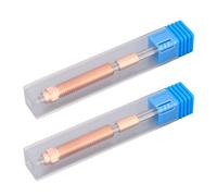 Buse imprimante 3D en acier durci | Remplacement de l'alliage de Cucrzr pour K2 Plus | Conception non de sabot pour PLA/ABS/Engineering Plastique/Fibre carbone | Buse de (0.8mm)