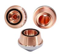 Buse Laser à Fiber de cuivre, pièce de rechange M14 28mm x 22mm, simple Double couche 0.8-5.0mm, découpe de métal haute puissance Double 3.0mm
