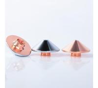 Buse laser double couche haute vitesse pour tête de découpe laser à fibre, compatible D28-M11/D32-M14 H15, construction en laiton, calibre de buses 1,0 1,5 2,0 3,0 4,0 5,0 m D28-M11_5pcs Single:1.0mm