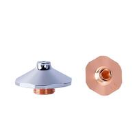 buse laser, Pièces consommables têtes de machines découpe fibres, simple ou(Chrome Double-1pcs,1.5mm)