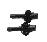 Buse lavage 85044-09901 85045-09901 Compatible Avec Toyota Pour Avensis T25 2006-2008 Connecteur De Capuchon De Buse De Pulvérisation De Lave-phare De Pare-chocs Avant(Nozzle SET)