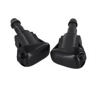 Buse Lavage Pare-Brise 2PCS pour Toyota T100 93-98 | Compatible Toyota T100 1993-1998, plastique robuste, noir, installation directe sans outil, spray efficace