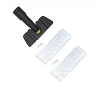 Buse manuelle flexible et brosse pour nettoyeur vapeur Kärcher SC1-SC5 | avec 2 chiffons en microfibre | Nettoyant pour carrelage, joints, baignoires