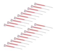 Buse mélangeur hélicoïdale avec tube translucide pour distribution de | Longue sortie conique, structure de mélange hélicoïdale interne, canal focalisé pour les tâches de distribution de mortier à