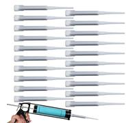 Buse mélangeuse époxy, applicateur 20 pièces pour | Buse mélangeuse pour résine et - renforcement structurel et réparation de fissures du béton en génie civil