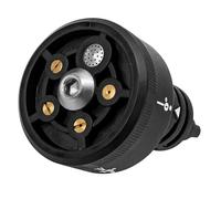 Buse multifonction de rechange pour Worx Hydroshot Cleaner WG629/620/630, WU630/633 - Accessoires pour nettoyeur haute pression 5 en 1 pour allée et pavage de zones plates, noir