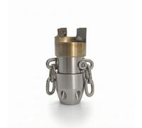Buse Nettoyage Haute Pression avec Chaînes Compacte Buse Nettoyage avec Chaîne Robuste pour Professionnels, M22 Filetage Interne, style to 1
