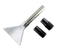Buse pivotante pour nettoyeur de tapis compatible avec les tuyaux de 38 mm, dispose d'une tête transparente pour observer l'efficacité du nettoyage (B)