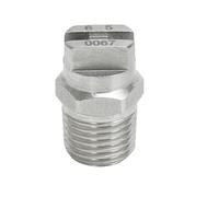 Buse plate en acier inoxydable de 6,35 mm pour nettoyeur haute pression - Convient pour l'irrigation de pelouse et de jardin - Atomisation innovante (1I4 650067, SS303)