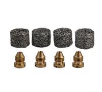 Buse pour mousse 1.1mm pour Kärcher pour nilfisk - Lot de 4 Embouts pour canon Neige avec Maille pour Lavage Auto