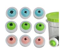 Buse pour sorbetière | 9 pièces pour desserts à texture onctueuse | Accessoires de Rechange pour Machine à Glace - Pour cuisine maison, desserts, fêtes et gourmandises