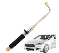 Buse pour tuyau d'eau sous pression, buse multifonction, portable, pour nettoyage de gouttières, clôtures, voitures, fenêtres, patio, entrée