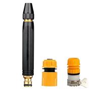 Buse pour tuyau haute pression - Nettoyeur portable ergonomique avec 3 modes de pulvérisation, buse à pression pour tuyau de jardin, pour extérieur, arrosage, jardinage, nettoyage, cours, maison