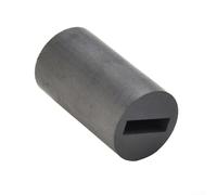 Buse professionnelle en carbure de bore 35 x 20 mm, pour sableuse pneumatique, alésage de 15 x 4 mm, pointe haute résistance, pièce de sablage noire