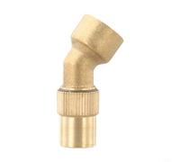 Buse Pulvérisatrice Réglable Haute Pression 14x1,5 mm pour Brumisation | Matériau pour robuste en laiton acier Utilisable pour jardin serre pour chantier arrosage nettoyage pour prise pour