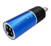 Buse réglable 5 en 1 pour nettoyeur haute pression prenant en charge l'interface standard à connexion rapide et fonctionne avec des unités d'eau froide et d'eau chaude (bleu)