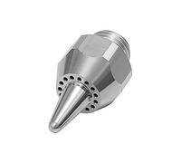 Buse ronde Lärmarme M12 x 1,25 - Buse de sécurité standard en aluminium - Longueur 41,0 mm - Diamètre extérieur de la buse : 13 mm
