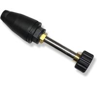 Buse rotabuse pour Kärcher HD Nilfisk Gerni Lavor Ferrix Black & Decker Bosch Puissance de nettoyage 10 fois environ 15 cm de long (pour Bosch AQT nouveau type)
