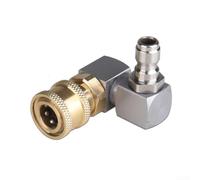 Buse rotative à 360 degrés pour lavage de voiture avec raccord rapide compatible avec les systèmes 3500 PSI (1 pièce)