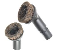 Buse rotative en crin de cheval de 35 mm pour aspirateurs Kärcher T7/T11/T14/NT20-30, design compact et léger pour intérieur de voiture et tissus d'ameublement, tête de brosse souple pour éviter les