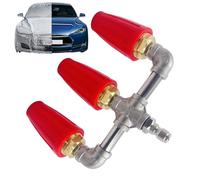 Buse rotative pour nettoyeur haute pression, turbo Pièce de turbine Accessoires nettoyage connecteur rapide 4000PSI, le des vitres